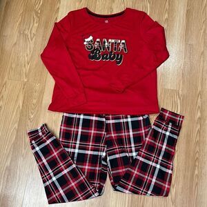 SECRET TREASURES NWOT SIZE SMALL 4-6 JOGGER STYLE PAJAMA SET